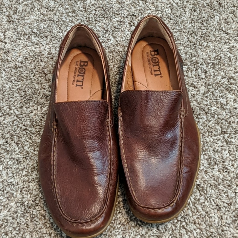 Eberhard Leather slip-on Loafer